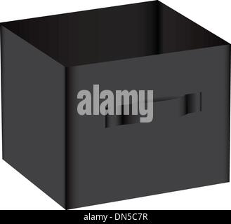 Paniers de tissu Illustration de Vecteur