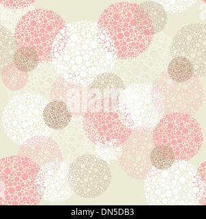 Résumé motif cercles pois transparente Illustration de Vecteur
