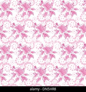 Seamless floral background Illustration de Vecteur