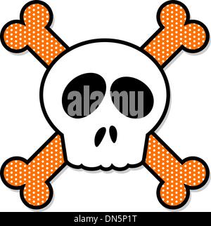 Tête de mort Illustration de Vecteur