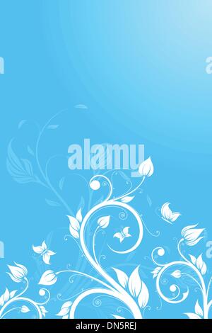 Fond de fleurs. Vector illustration Illustration de Vecteur