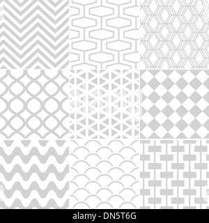 Motif blanc transparent Illustration de Vecteur