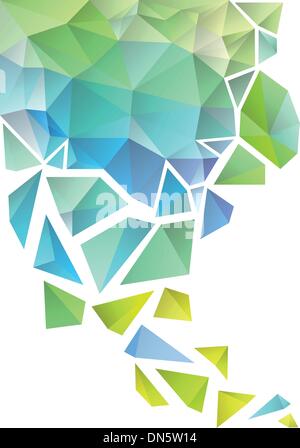 Abstract background polygone, vector Illustration de Vecteur