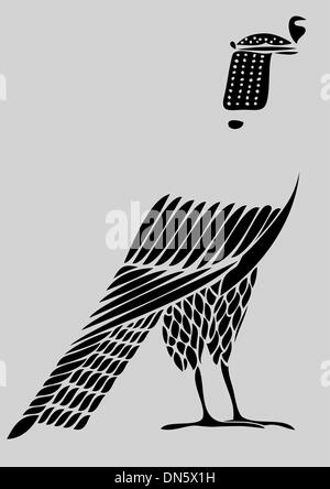 Démon égyptien - Bird of souls Illustration de Vecteur