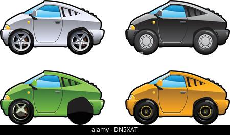 voiture de sport. Illustration de Vecteur