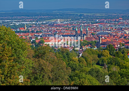 Avis de Bamberg, Haute-Franconie, Bavière, Allemagne Banque D'Images
