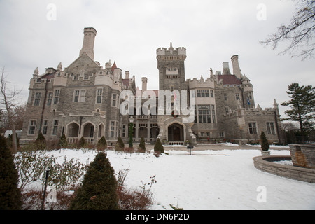 Un célèbre château à Toronto. Banque D'Images