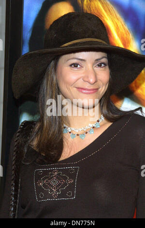 15 octobre 2002 - Hollywood, Californie, USA - CONSTANCE MARIE ..K26763TR ''REAL'' LES COURBES DES FEMMES DE CINERAMA DOME.PREMIERE, Hollywood, CA.OCT. 15, 2002. TOM RODRIGUEZ/ 2002 (Crédit Image : © Globe Photos/ZUMAPRESS.com) Banque D'Images