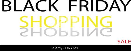 Le vendredi noir Vente bannière pour un prix spécial Produits Illustration de Vecteur