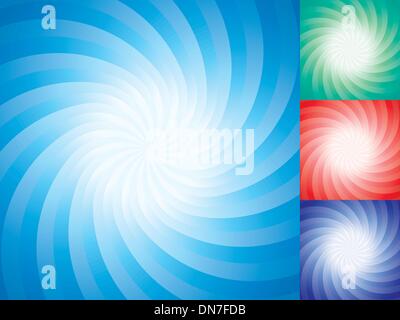 Vector set d'abstract star origines burst Illustration de Vecteur