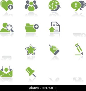 Internet & Blog // Série Natura Illustration de Vecteur