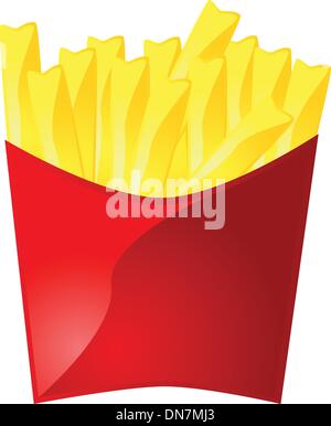 Fries français Illustration de Vecteur