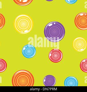 Lollipop candy, isolé à l'arrière-plan Illustration de Vecteur