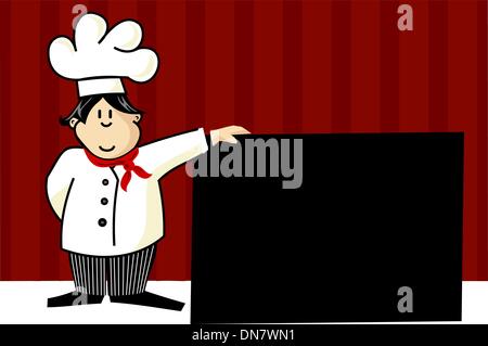 Chef de cuisine allemande Illustration de Vecteur