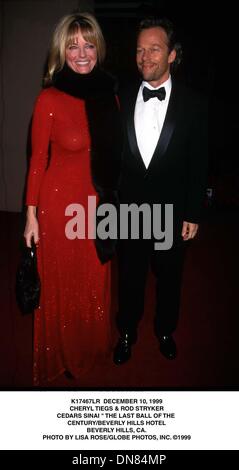 10 décembre 1999 - K17467LR 10 Décembre 1999.Cheryl Tiegs & ROD STRYKER.Cedars Sinai '' LA DERNIÈRE BALLE DE .SIÈCLE/BEVERLY HILLS HOTEL.BEVERLY HILLS, CA.. LISA ROSE/(1999 Image : © Crédit Photos Globe/ZUMAPRESS.com) Banque D'Images