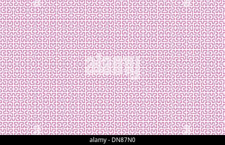 Vector illustration modèle labyrinthe rose Illustration de Vecteur