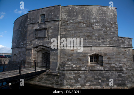 Château calshot ( 1540 ) calshot spit hampshire angleterre Banque D'Images