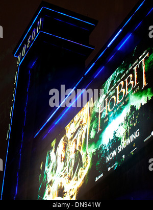 'Le Hobbit - la désolation de Smaug" à l'Odeon Leicester Square, Londres Banque D'Images