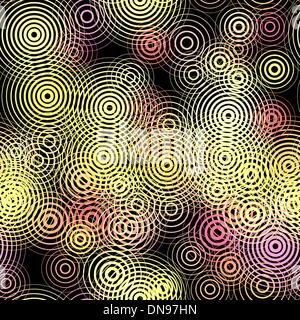 Tuile transparente cercles Illustration de Vecteur