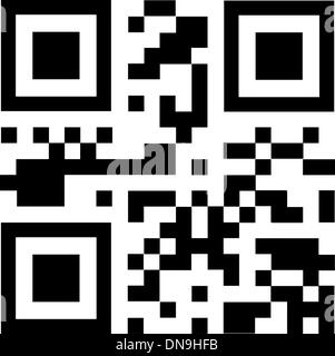 Qr code dit 'affaires' Illustration de Vecteur