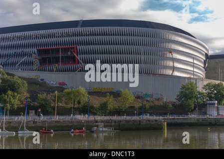 Athletic Club de Bilbao stade San Mamés, Bilbao, Pays Basque, Espagne Banque D'Images