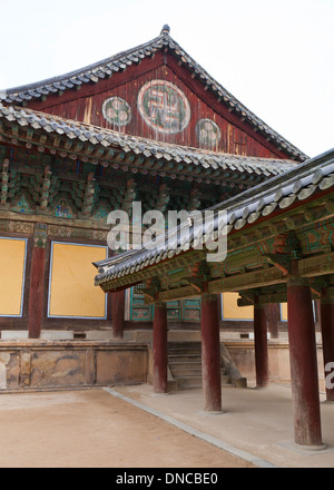 Bulguksa temple bouddhiste - Gyeongju, Corée du Sud Banque D'Images