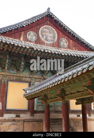 Bulguksa temple bouddhiste - Gyeongju, Corée du Sud Banque D'Images