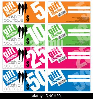 Vector Set Bons cadeaux Illustration de Vecteur