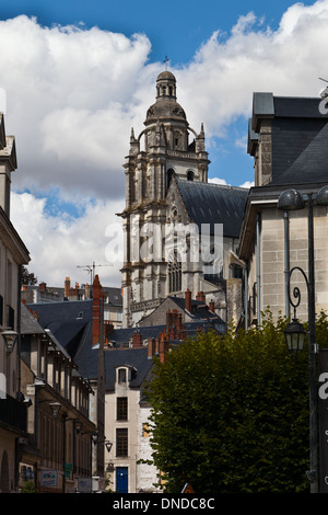 Blois, capitale de Loir-et-cher dans le centre de la France, Banque D'Images