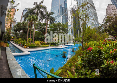 Statue Square, Hong Kong Banque D'Images