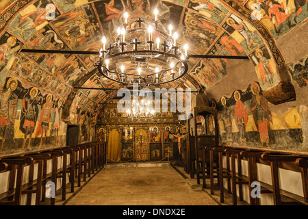 Fresques de l'église de la nativité, Arbanasi, Veliko Tarnovo, Bulgarie Banque D'Images