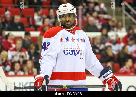 Les Capitals de Washington l'aile droite Joel Ward Banque D'Images