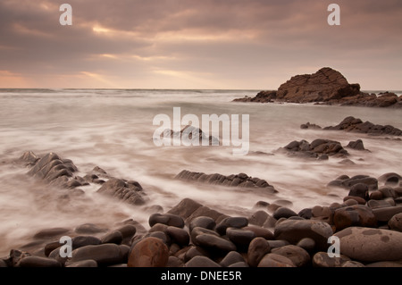 Sandymouth Bay, Cornwall, UK Banque D'Images