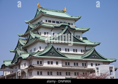 Le Château d'Osaka, Nagoya, Aichi Prefecture, Japan, Asia Banque D'Images