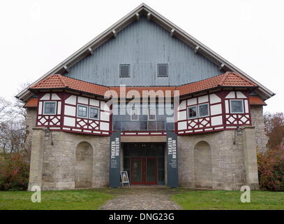 Meiningen, la Thuringe en Allemagne. Nov 8, 2013. Theatre Museum appelé monde magique du paysage, scène représentée à Meiningen, Thuringe en Allemagne, 8 novembre 2013. © dpa/Alamy Live News Banque D'Images