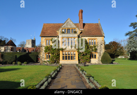 Le manoir principal de Raymond Blanc, Le Manoir aue Quat'Saisons Banque D'Images