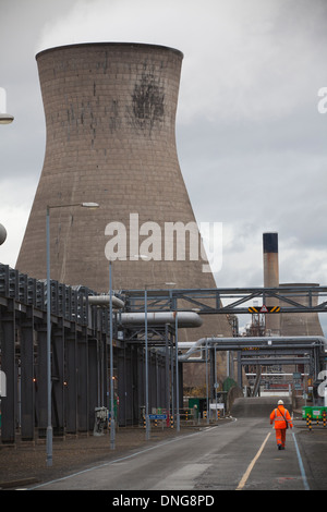 L'usine pétrochimique de Grangemouth et accueil à l'Ecosse de l'industrie de la raffinerie de pétrole appartenant à Ineos, Royaume-Uni. Banque D'Images