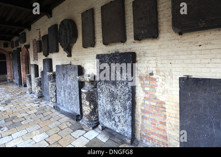 Le Musée archéologique de la ville de Brugge, Bruges, Flandre occidentale, région flamande de Belgique. Banque D'Images