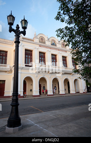 Teatro Tomas Terry à Cienfuegos Banque D'Images