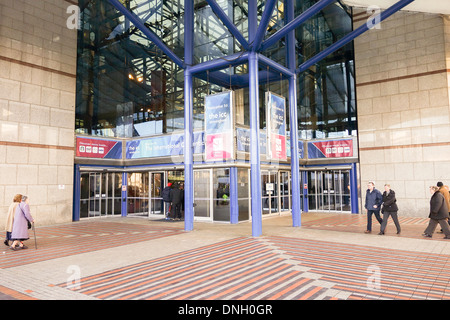 L'entrée de la CPI / Symphony Hall à Birmingham UK Banque D'Images