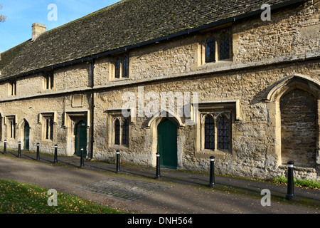 Hospices, Church Lane, Cotswolds, Burford, Oxfordshire, Angleterre, Unite Banque D'Images