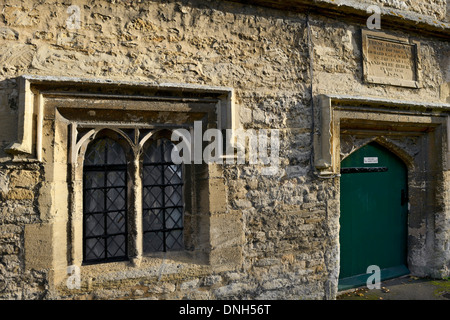 Hospices, Church Lane, Cotswolds, Burford, Oxfordshire, Angleterre, Unite Banque D'Images