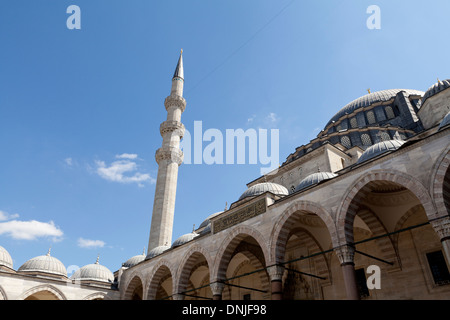 Mosquée de Suleymaniye dans Bazar d''Istanbul, Turquie Banque D'Images