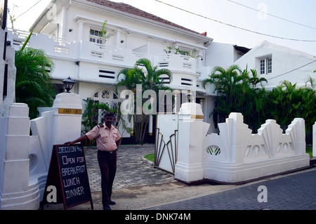 Vieille ville de Galle, la baie de Galle se trouve au large de la côte sud-ouest de Sri Lanka, déco sur 44 Hotel Banque D'Images