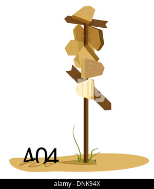 Représentation illustrative de chemin à faire