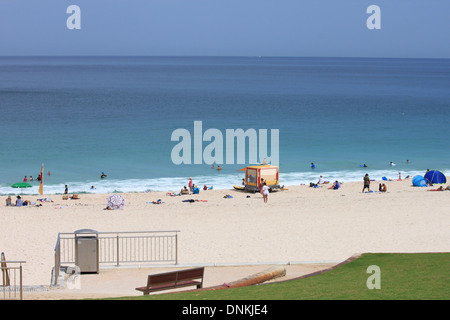 Une photographie de Trigg beach près de Perth en Australie occidentale. Banque D'Images