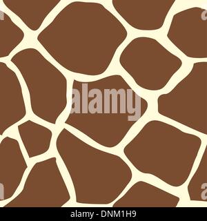 Giraffe transparente motif imprimé animal carrelage. Créé spécialement pour regarder leur meilleur lorsque sol carrelé. Illustration de Vecteur