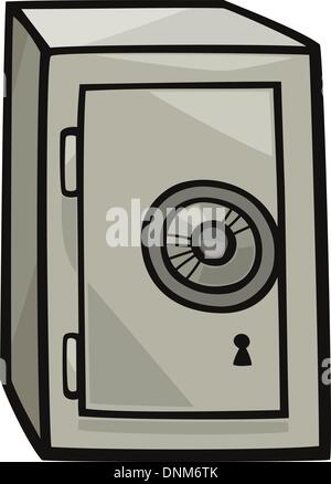 Cartoon Illustration Metal-Clip Art Illustration de Vecteur