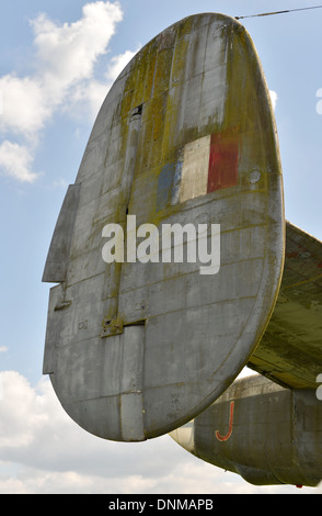 Bombardier Avro Shackleton l'aéronef de surveillance britannique et détail Banque D'Images