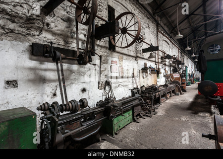 Atelier Fer Tanfield, Co Durham, Angleterre Banque D'Images